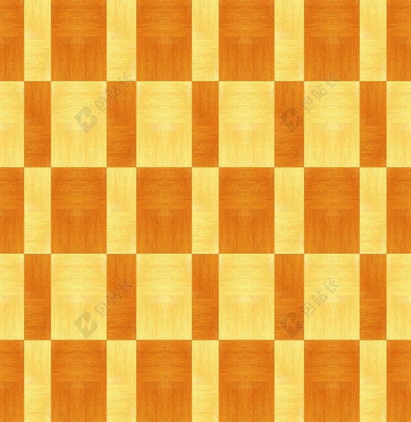 木材纹理颜色不一的方格背景图片