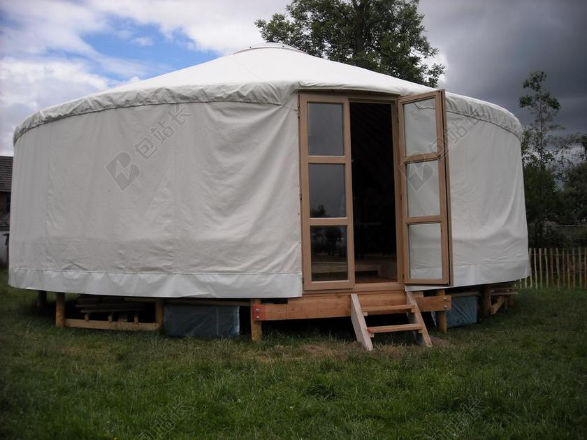 帐篷 木结构建筑 首页 10吨房子 圆10吨