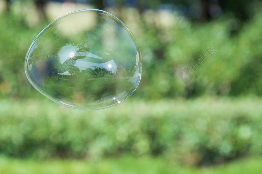泡泡 绿 午后