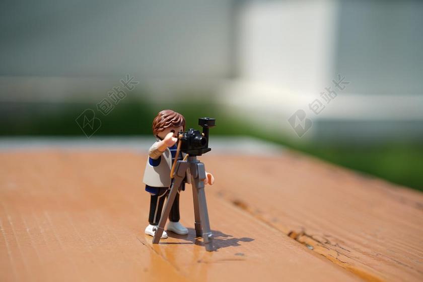 普雷摩比 摄影 摄影师 三脚架 出埃及记 4 射击 相机