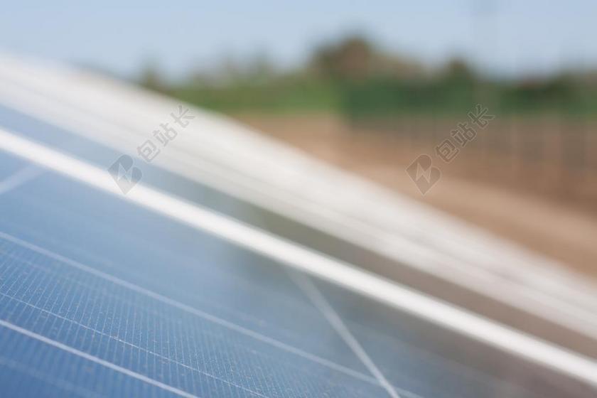 广告清新太阳能电池背景图片