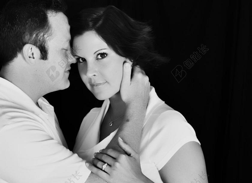 摄影复古老旧家庭合照背景图片