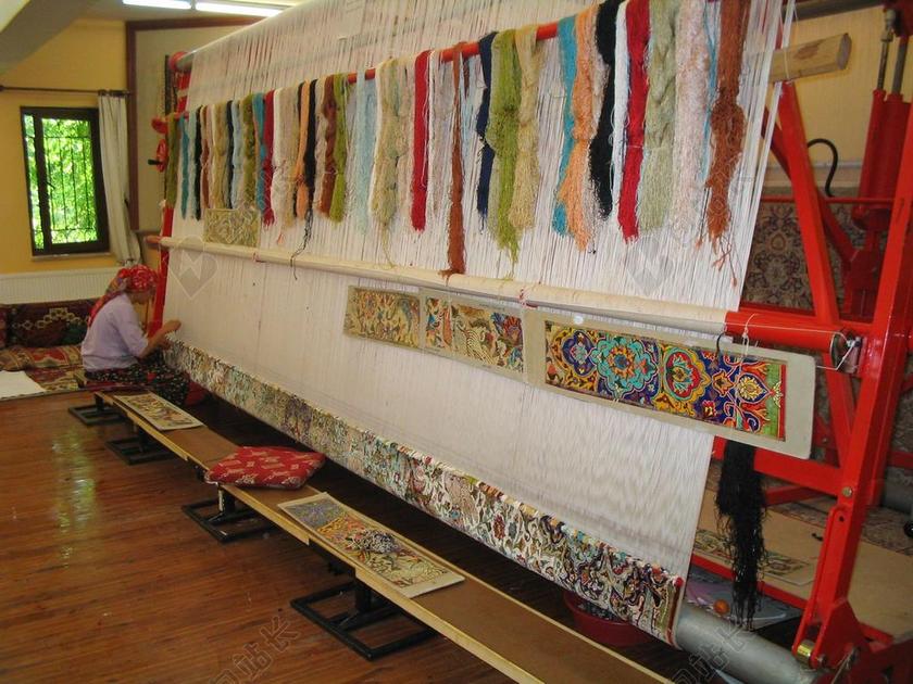 丝绸 火鸡 纺织 真实 织物 自然 女子 地毯 真丝地毯