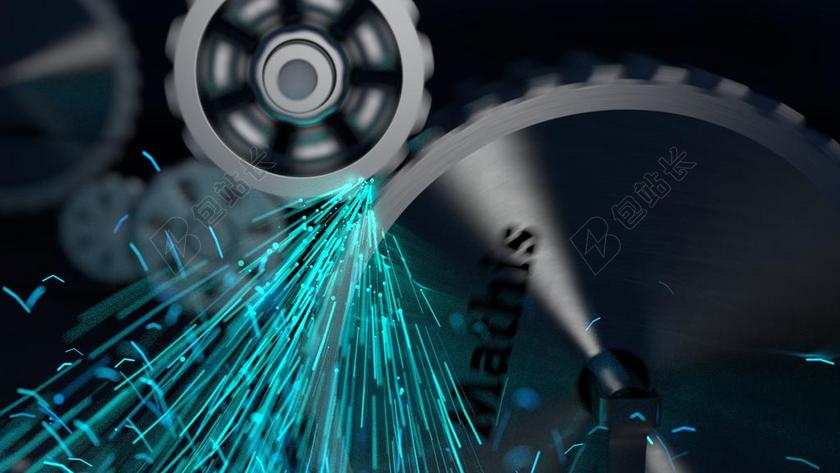 齿轮自然力学背景图片