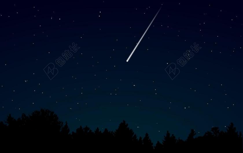 黑暗 流星 夜 射击之星 天空 明星 伍兹