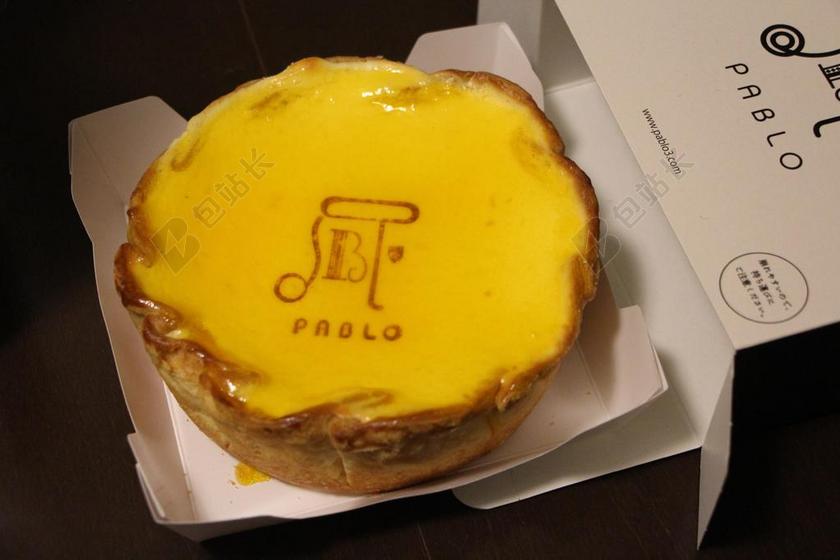 美味黄色蛋挞背景图片