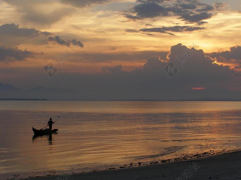 海滩 小船 MAR 水 景观 皮划艇 捕鱼 滨海 钓鱼船
