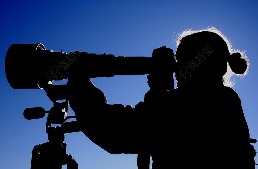 拍摄的摄影师背影背景图片