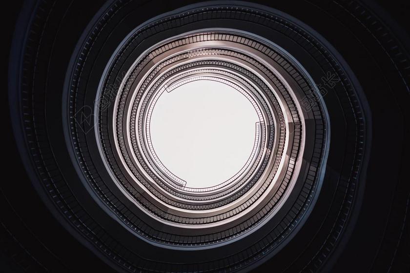 广告时尚艺术设计楼层镜头背景图片