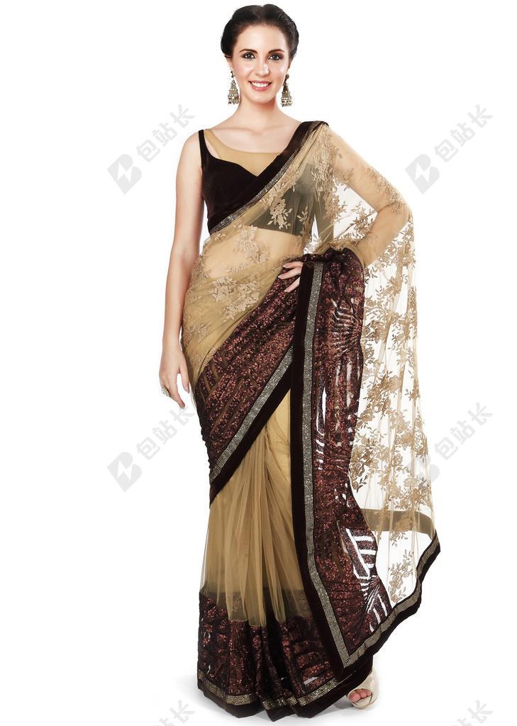 设计师纱丽 购物 印度风格 衣服