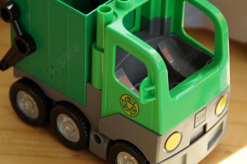 玩具简单一辆货车过家家汽车模型玩具背景图片