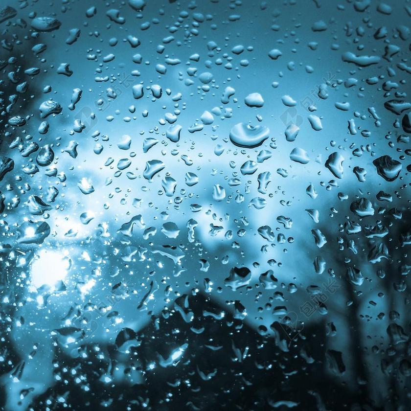 一滴水 雨 雨滴 光盘 湿 滴 玻璃 暴雨 闪光