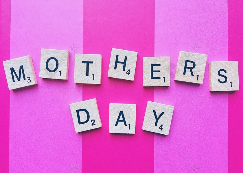 玩具展示母亲儿童积木背景图片