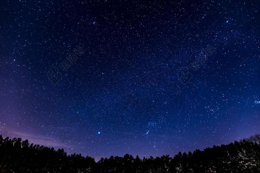 星星 星座 天空 夜晚的天空 天文学 宇宙 银河 繁星点点