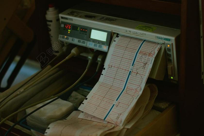 医学精密机器上的传出的数据测量数据医学背景图片