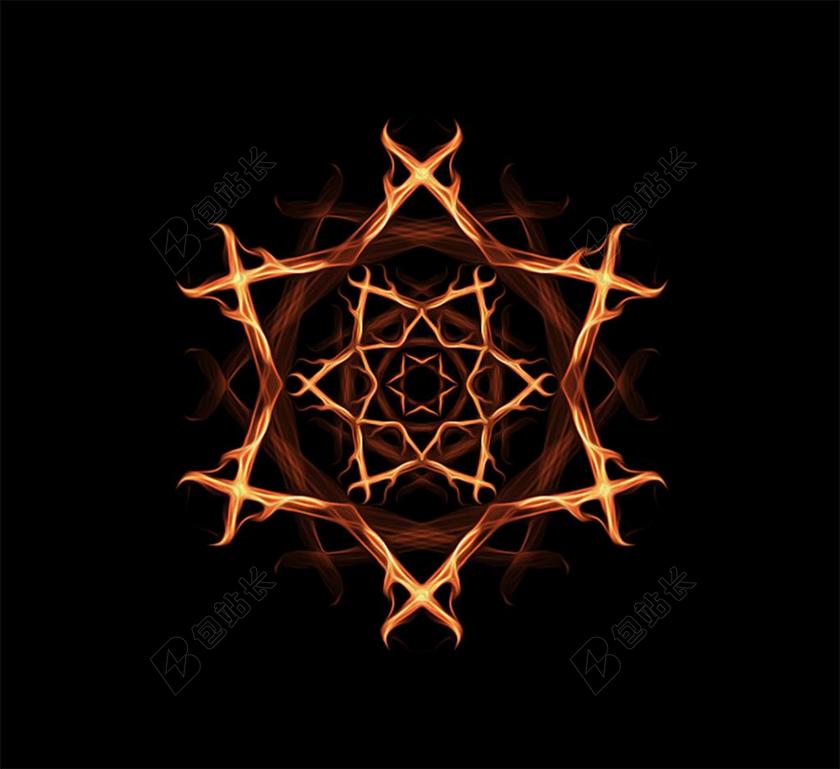 五角星 女巫五角星 巫婆 深奥 深奥的符号 巫术 隐匿性 仪式