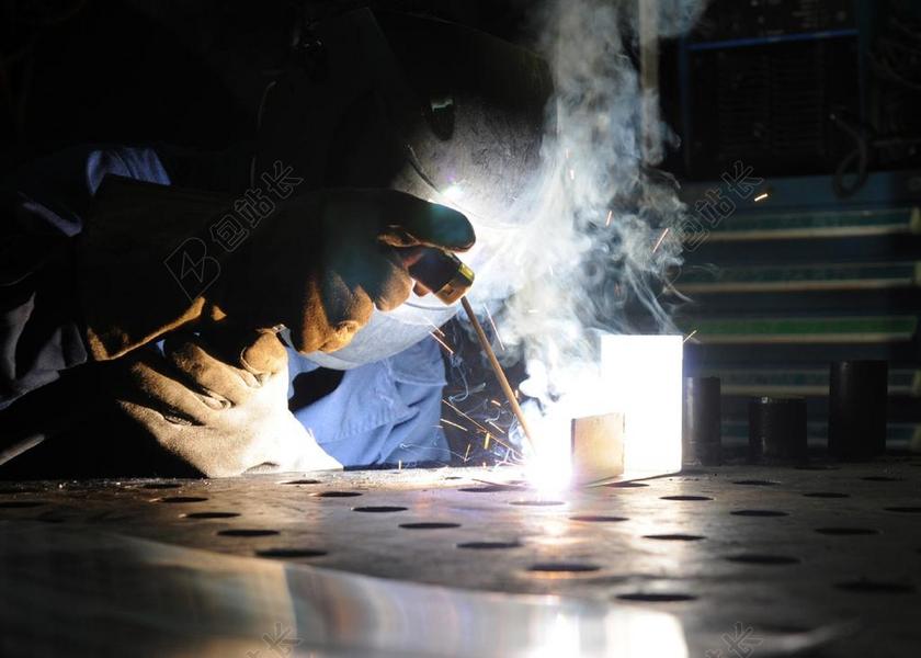 建设 工人 焊接 焊接机 业 金属 军事 人 劳动 头盔