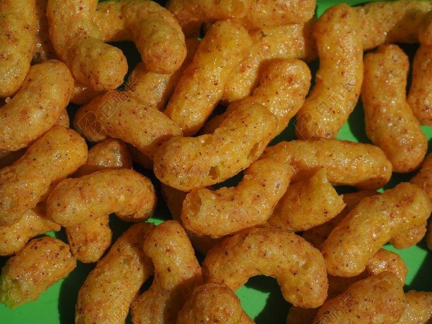 餐饮饮食油炸膨化食品背景图片