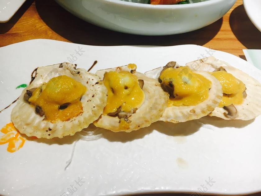 美食 扇贝 日料