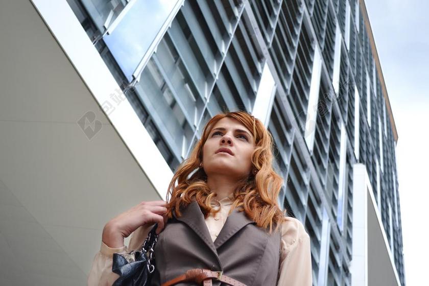 广告时尚商业女性模特宣传背景图片