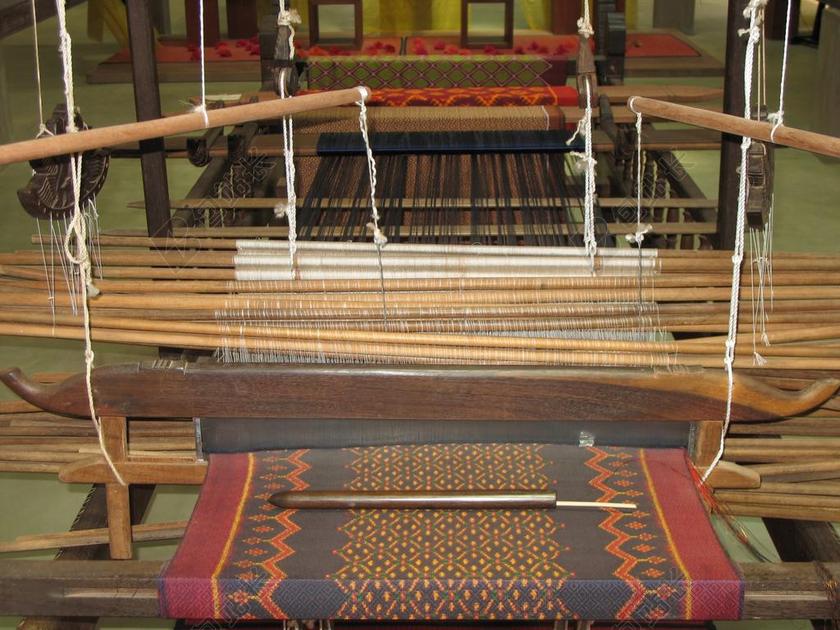 织布机 南京云锦 丝绸 亚洲 柬埔寨