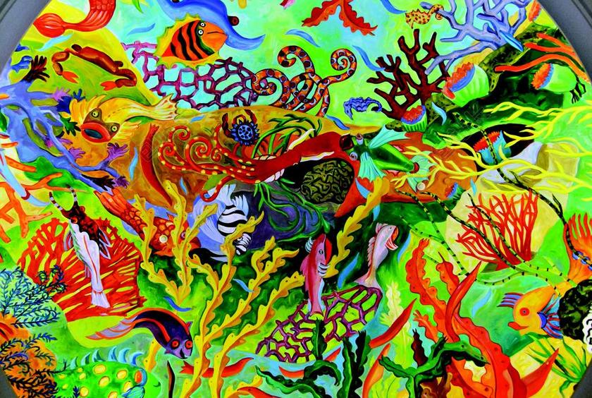 壁画 亚特兰蒂斯酒店 迪拜