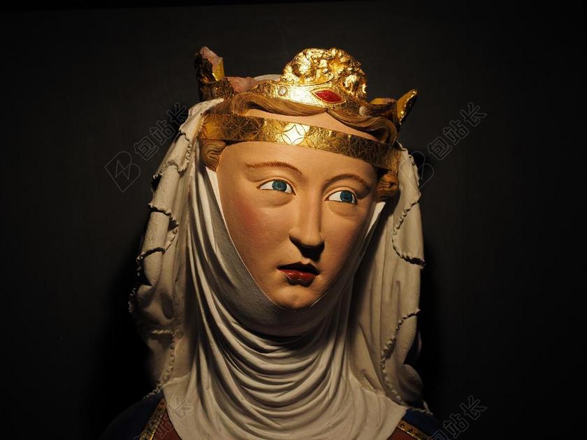 半身像 皇后 KUNIGUNDE 皇后 女子 冠 雕像