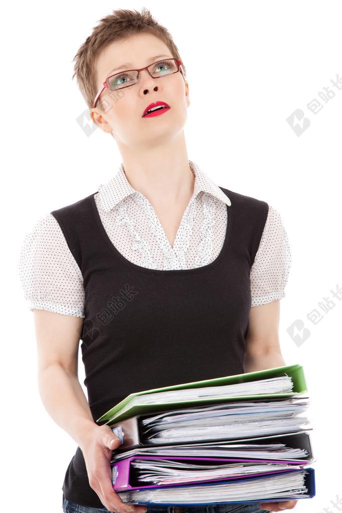 立法会秘书 业务 商界女强人 忙 企业 表情 女性 办公室