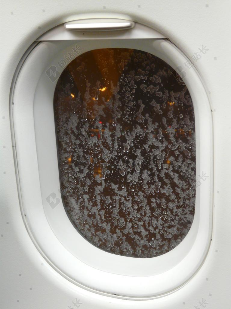 飞机 飞机窗口 炮眼 冰镇 旅行 航空旅行 内政 窗口