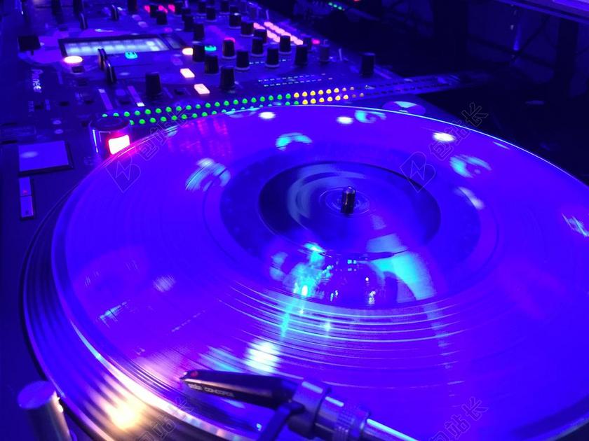 DJ 音频电平 转盘