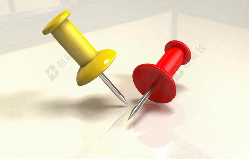 捏 引脚 有用 臭虫 图钉