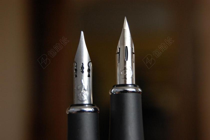 营销销售钢笔笔尖背景图片