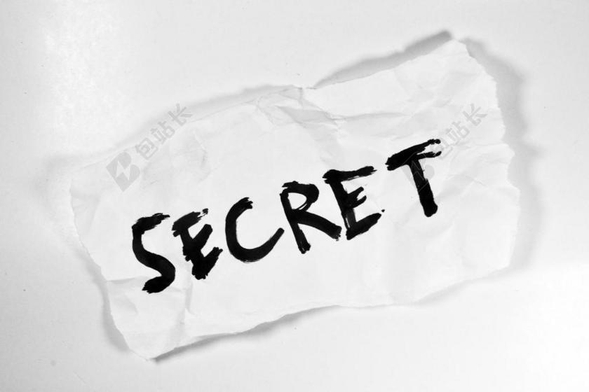 秘密 隐藏 消息 在纸上留言 纸 警告 神秘 白 迹象
