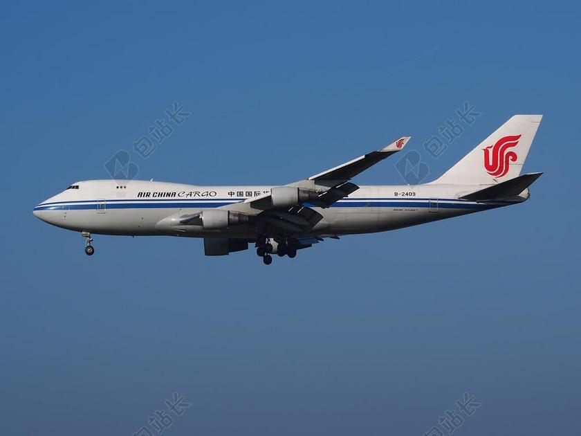 波音 747 喷气客机 中国国际货运航空 飞机 着陆 机场 交通