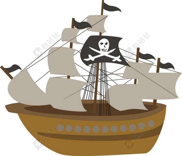 帆船 海盗船 船舶 海盗 帆 船只 航海