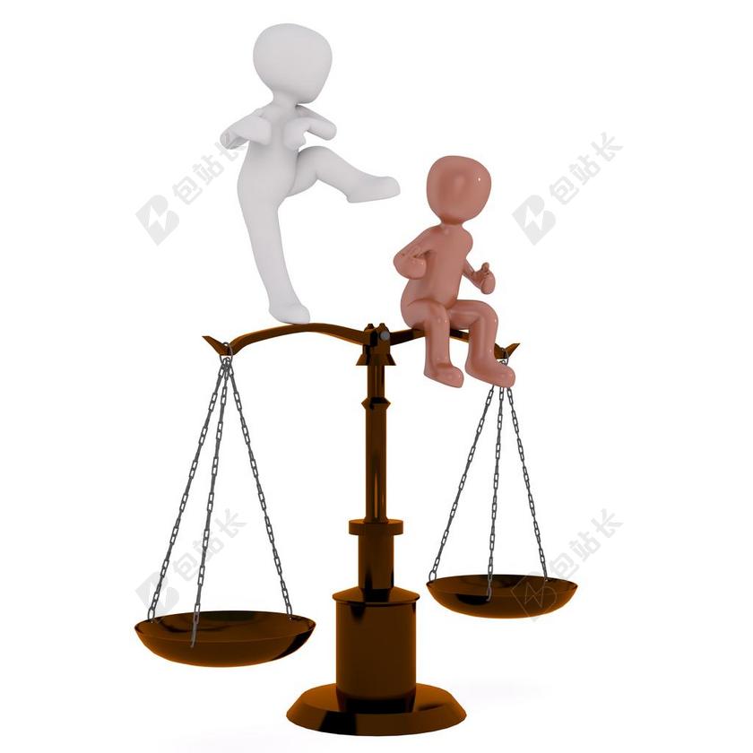 广告简约天平秤宣传背景图片