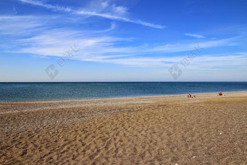 海滩 海 滩海 假期 海边 泳 美丽的海滩 夏季 沙滩 水