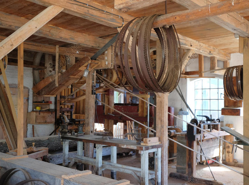 棕色建筑唯美木屋室内装修设计背景图片