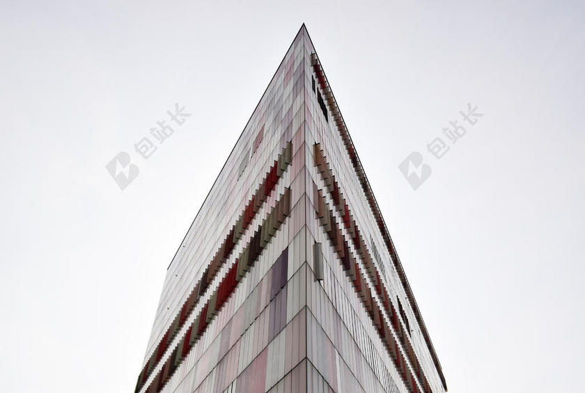 白色建筑商务办公大楼设计师建设背景图片