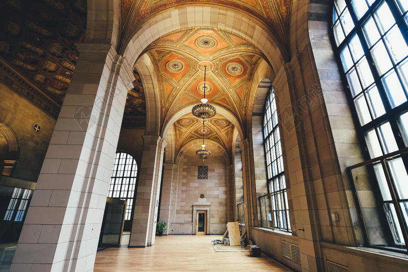 黄色旅游时尚简约建筑背景图片