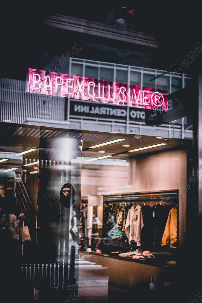 服装时尚服装店宣传背景图片