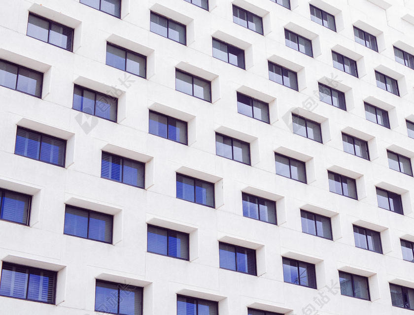 白色广告抽象简约建筑背景图片