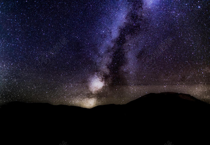 黑色天文唯美漫天星星天文馆宣传背景图片