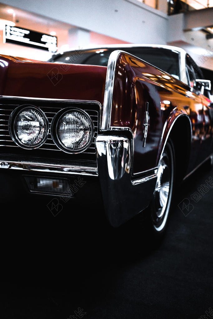 广告复古老式汽车宣传背景图片