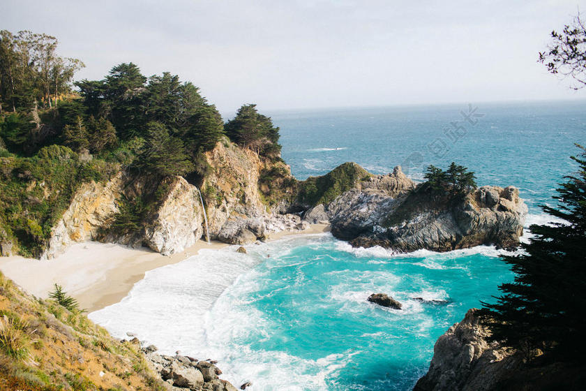 大海海边海岸图片