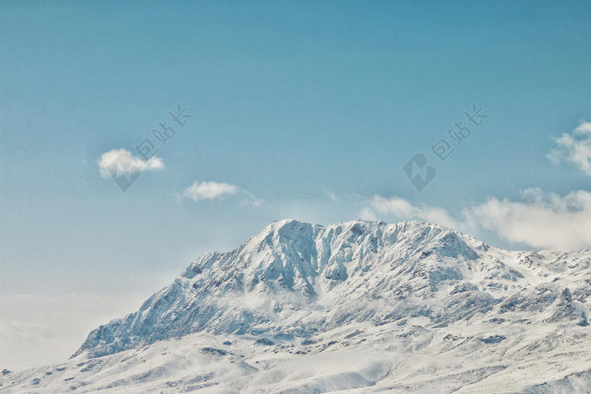 摄影自然雪山风景背景图片