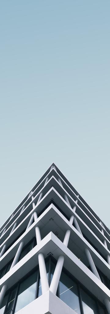 白色的大楼屋檐背景图片