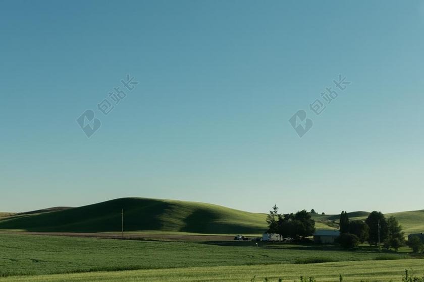 风景 风光 美景 田园 山水 农场 农田 庄园 房子 房间 住宅 天空 草地 草坪 草丛 树木 丛林 森林 树 树木 树林 森林
