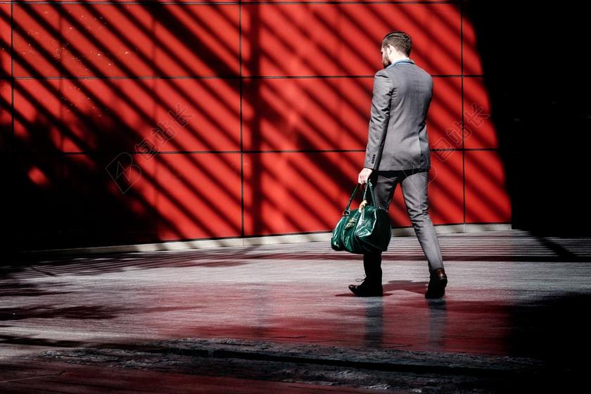 广告时尚商人职业服背景图片