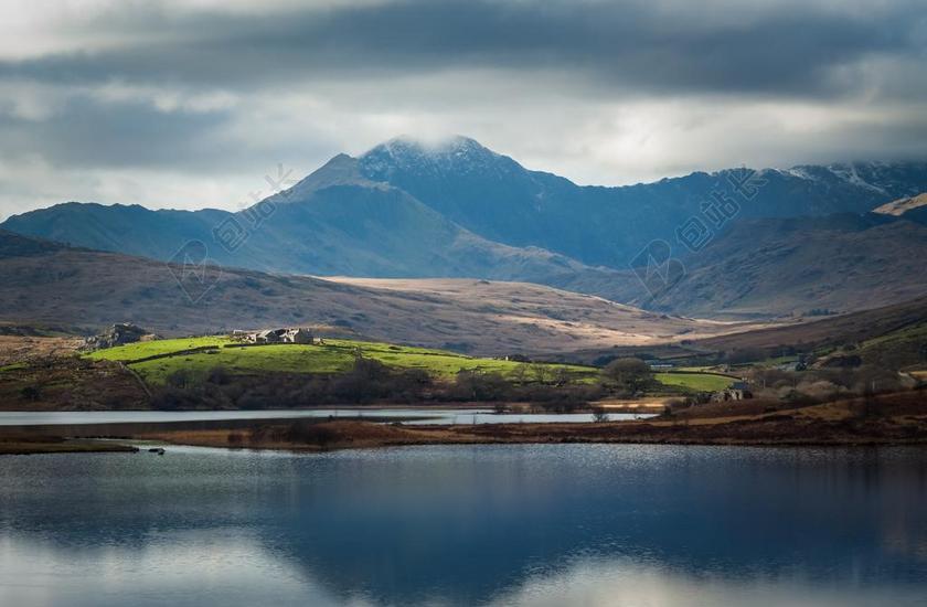 春天旅游风景风光山水背景图片